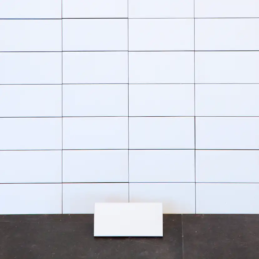 Kakel Arredo Color Blanco Liso Mate Vit 7,5x15 cm