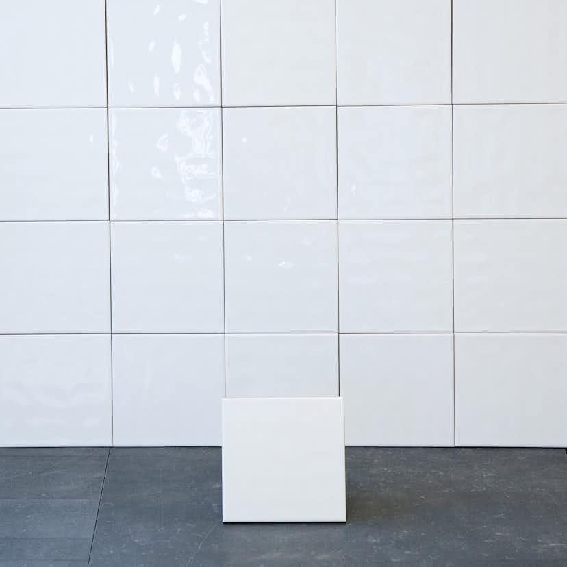 Kakel Arredo Color Vit Vågig Blank 15X15 cm