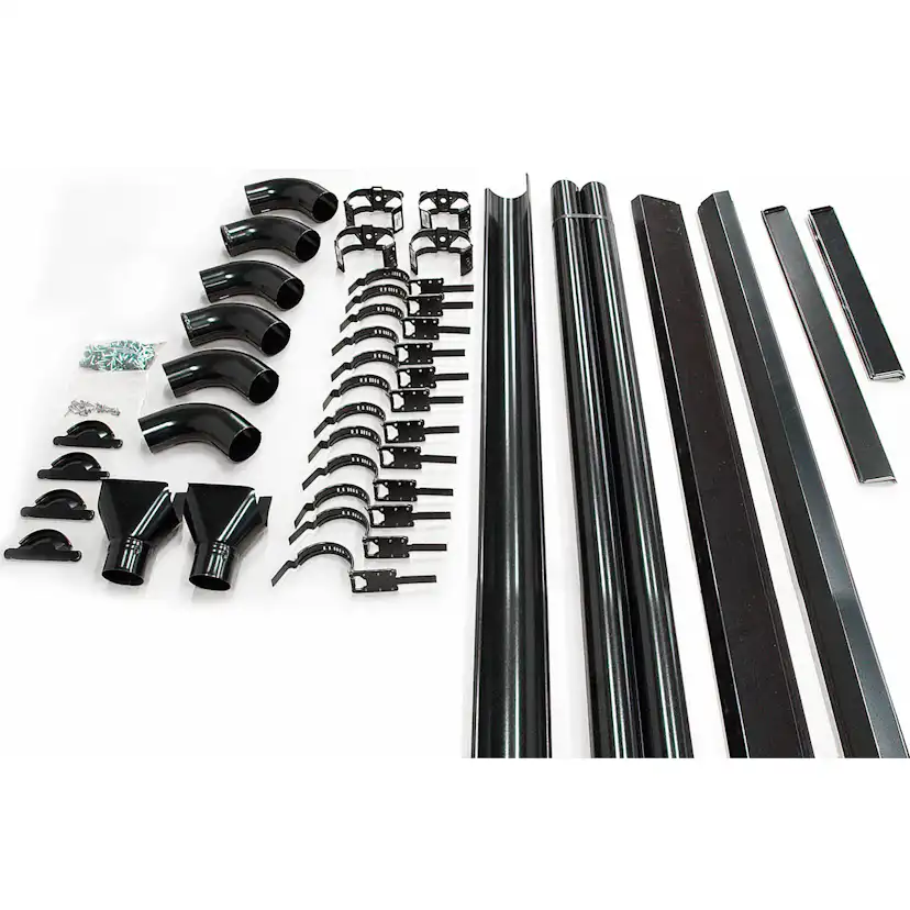 Plåtsats Vibostugan Njuta Svart 20 m2