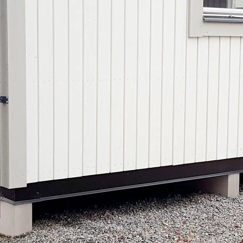 Bjälklagsplåt Vibostugan Njuta Funkis Svart 25 m2