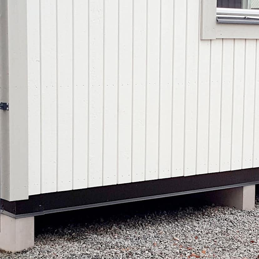 Bjälklagsplåt Vibostugan Njuta Svart 25 m² Bjälklagsinklädnad