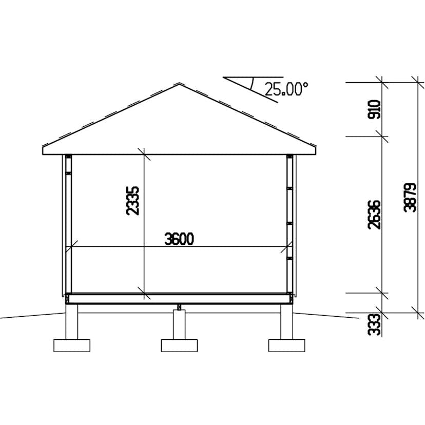 Attefallshus Vibostugan Njuta 20-2