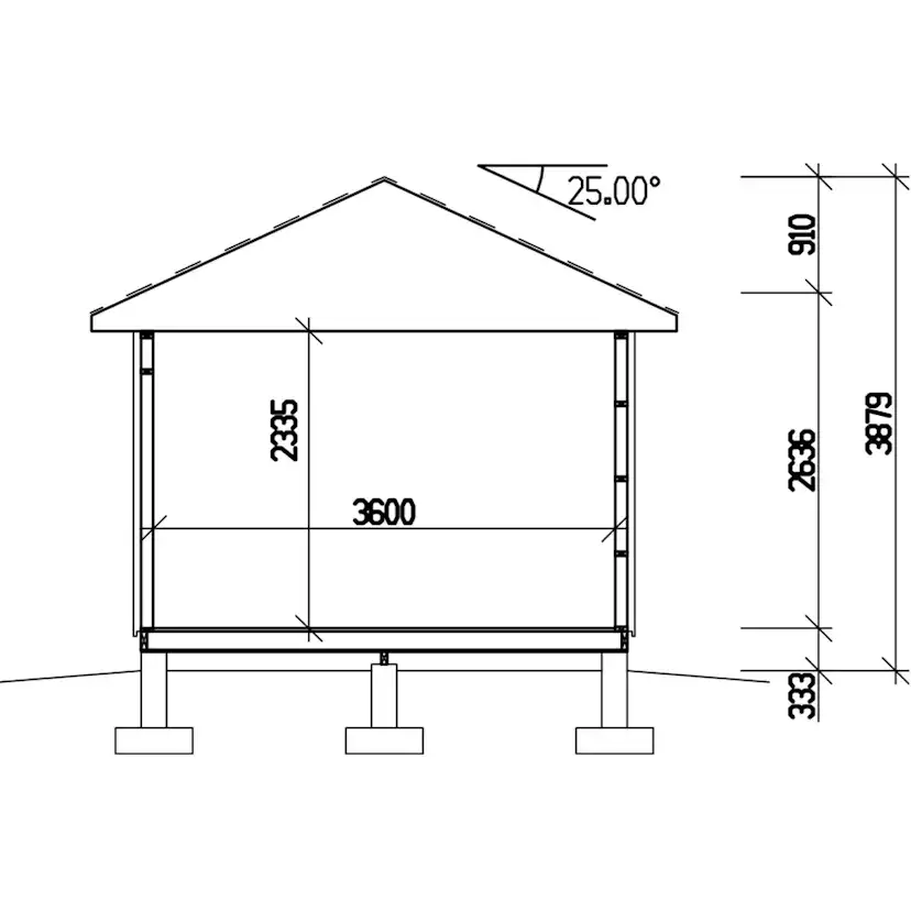 Attefallshus Vibostugan Njuta 20-3