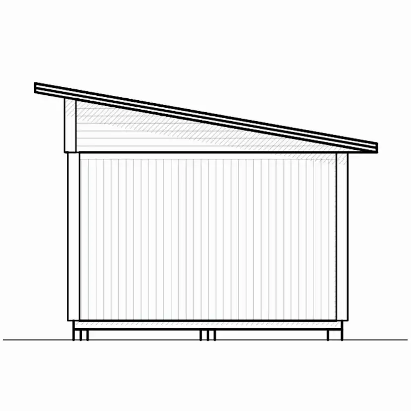 Attefallshus Vibostugan Njuta Funkis 20-1