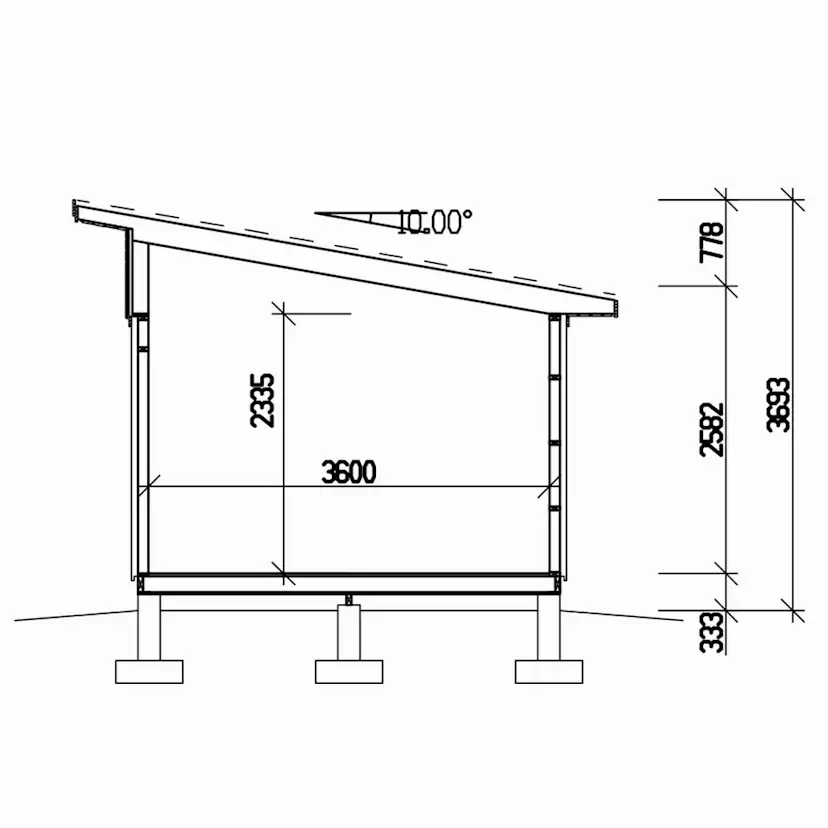 Attefallshus Vibostugan Njuta Funkis 20-4