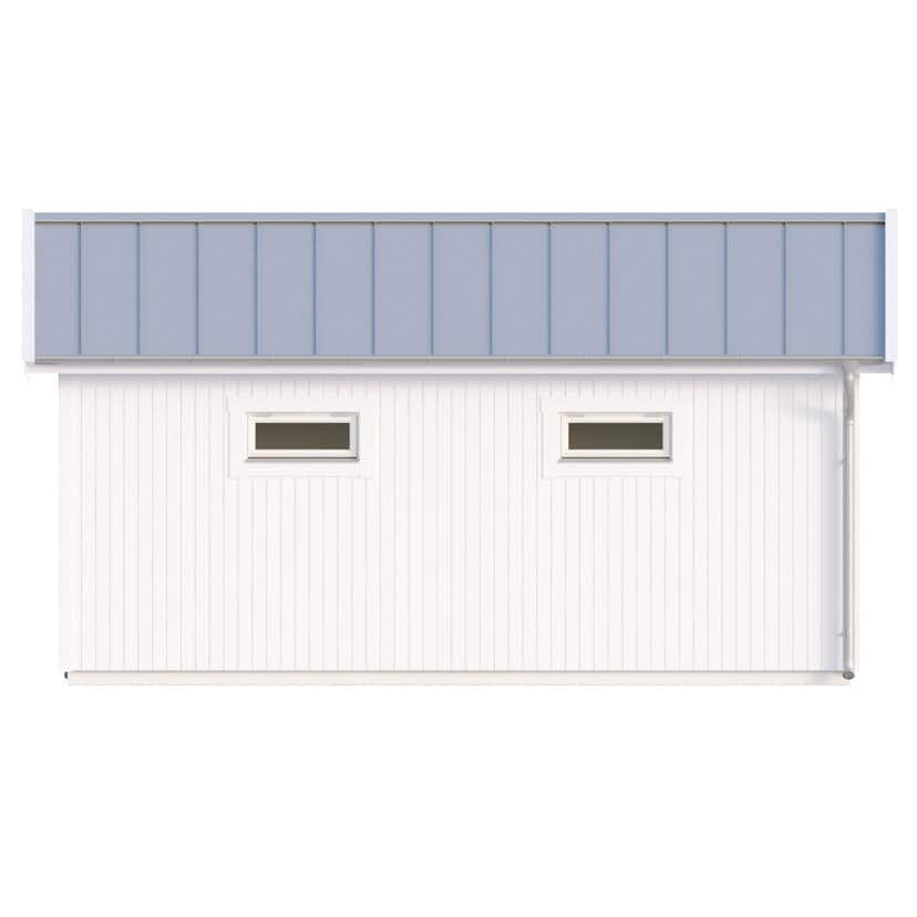 Attefallshus Vibostugan Njuta 25-1 24,3 m² Trähus med Sadeltak