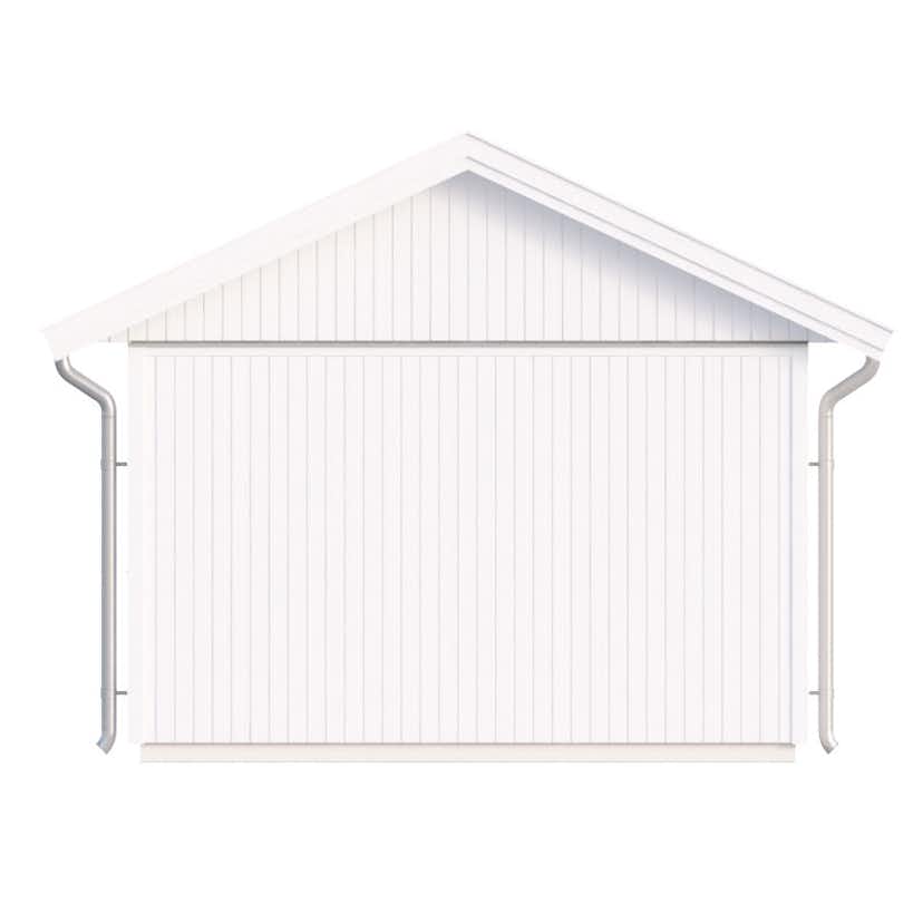 Attefallshus Vibostugan Njuta 25-1 24,3 m² Trähus med Sadeltak