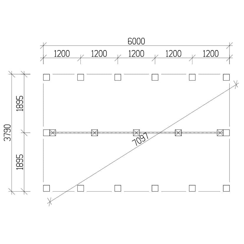 Attefallshus Vibostugan Njuta Funkis 25-2 24,3 m² Trähus