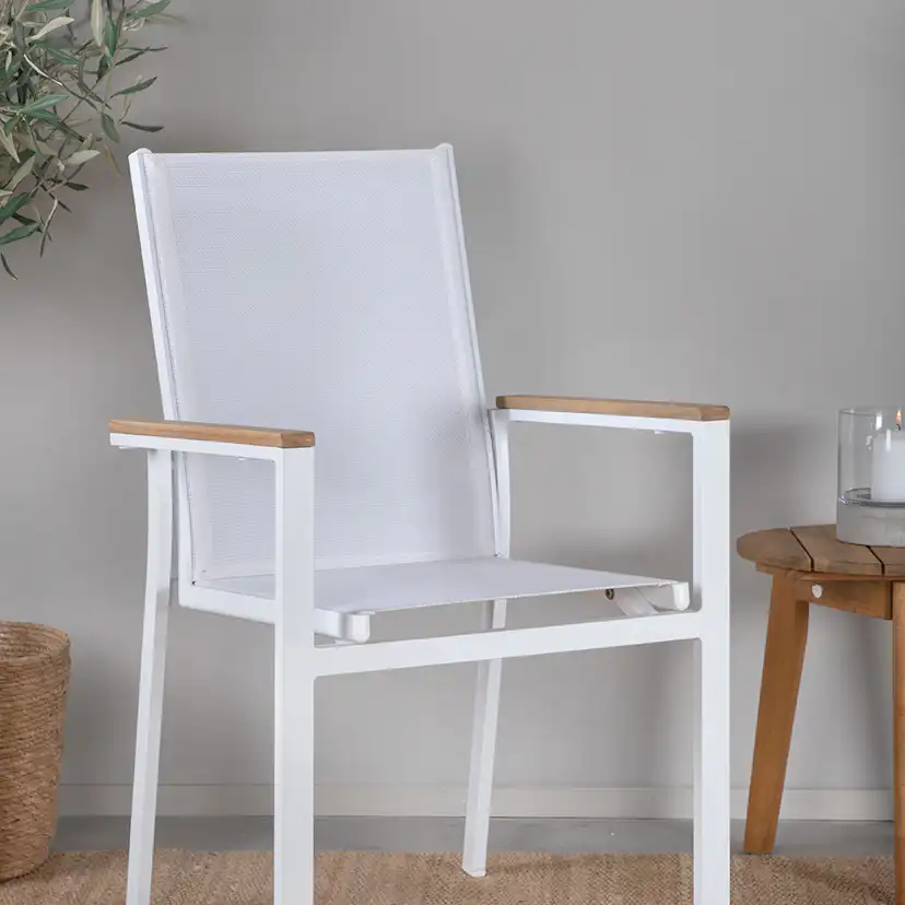 Trädgårdsstol Venture Home Texas Stapelbar Utomhus