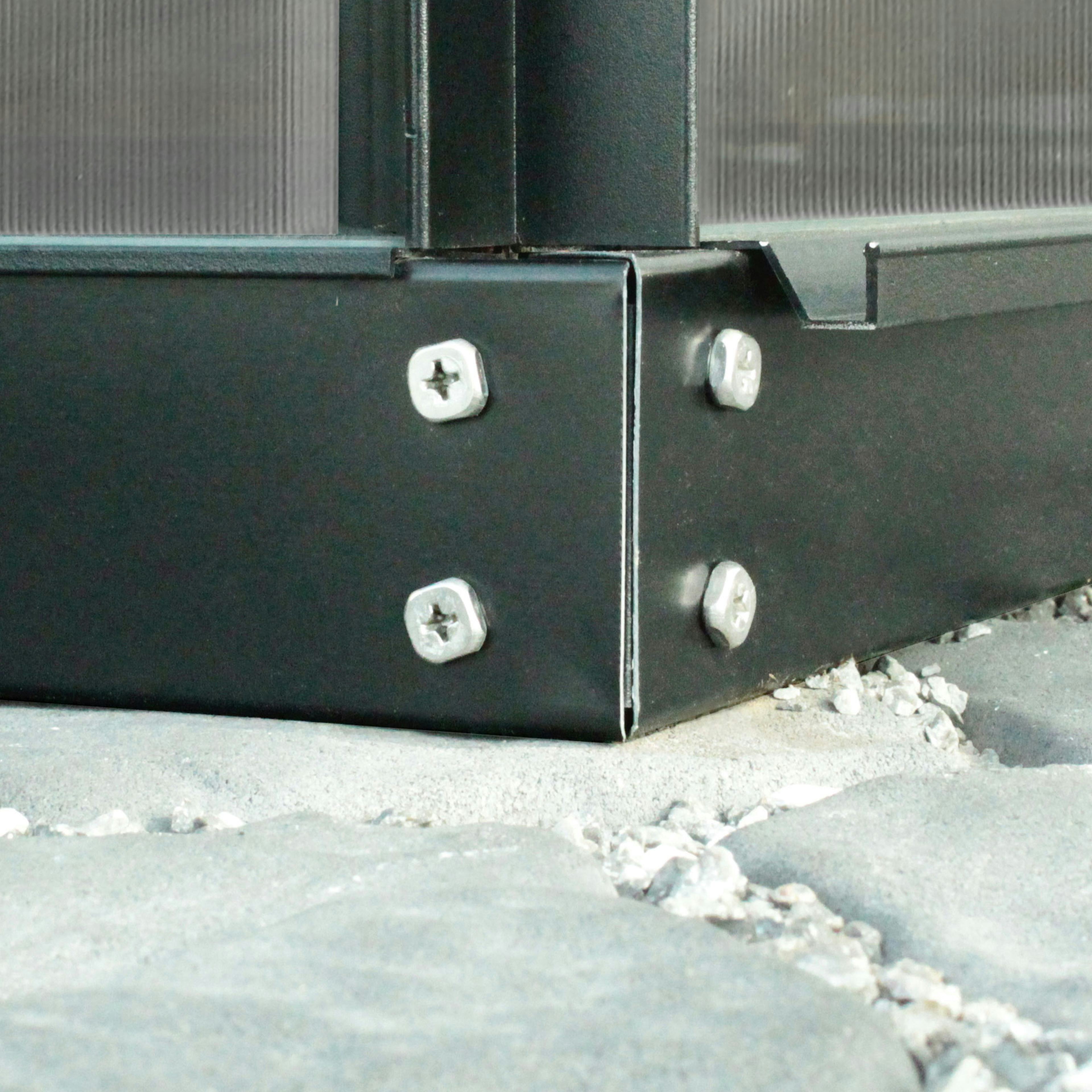 Ståslsockel Vitavia  5,2 kvm 60 mm Svart