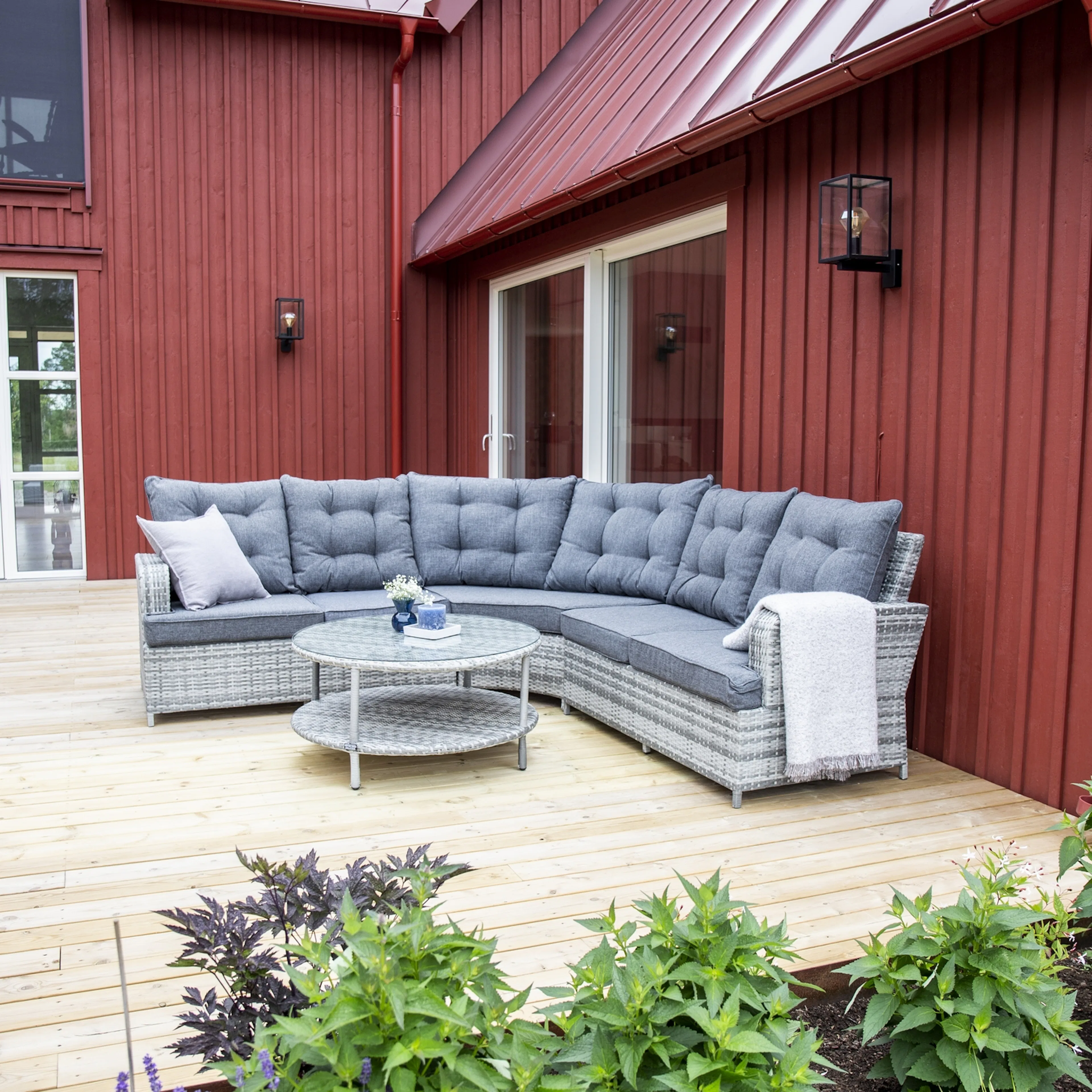 Hörnsoffa Venture Home Valencia Utomhus Utomhus