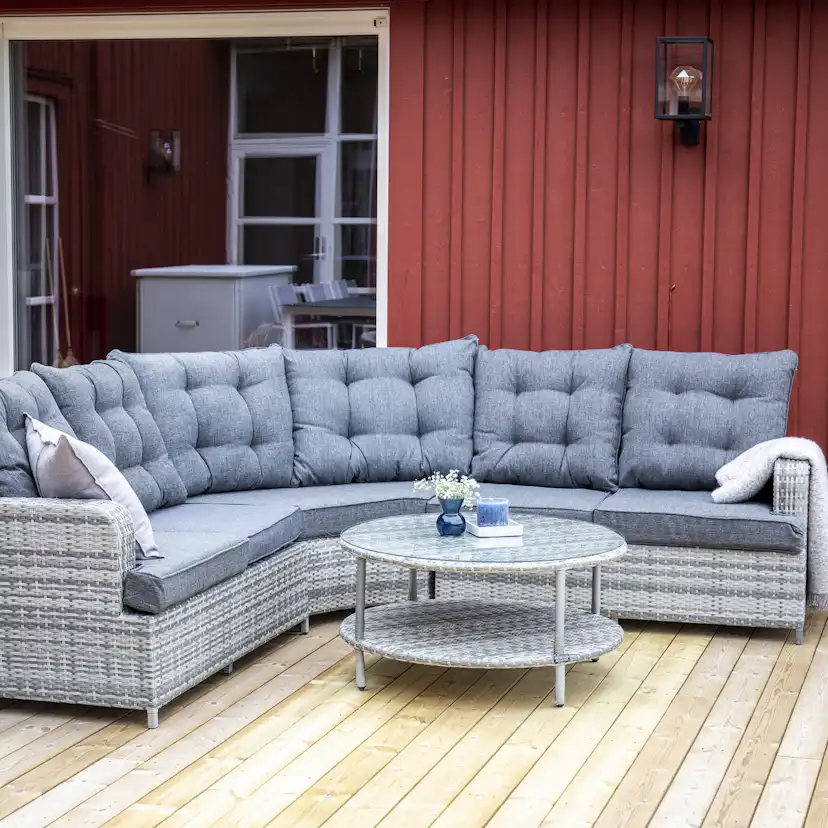 Hörnsoffa Venture Home Valencia Utomhus Utomhus