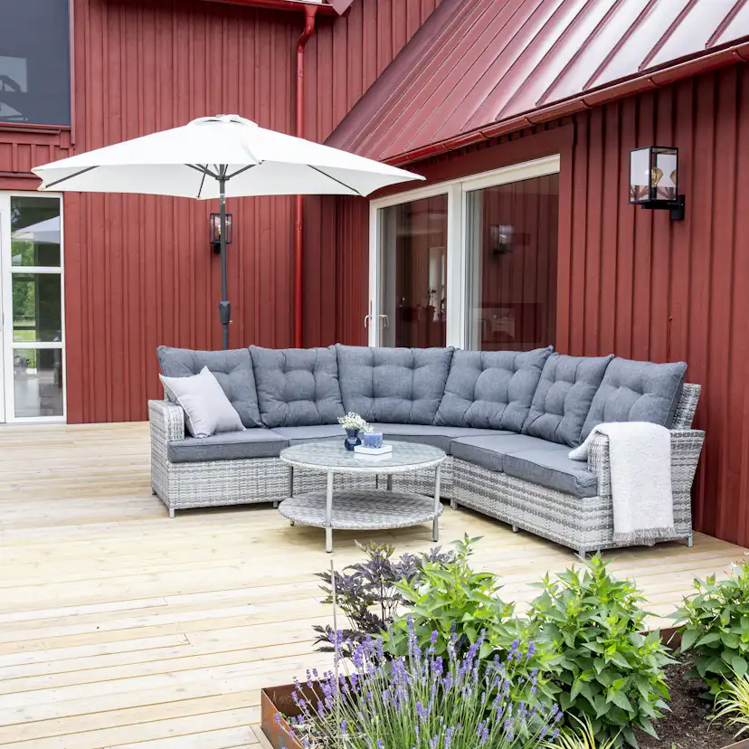 Hörnsoffa Venture Home Valencia Utomhus Utomhus