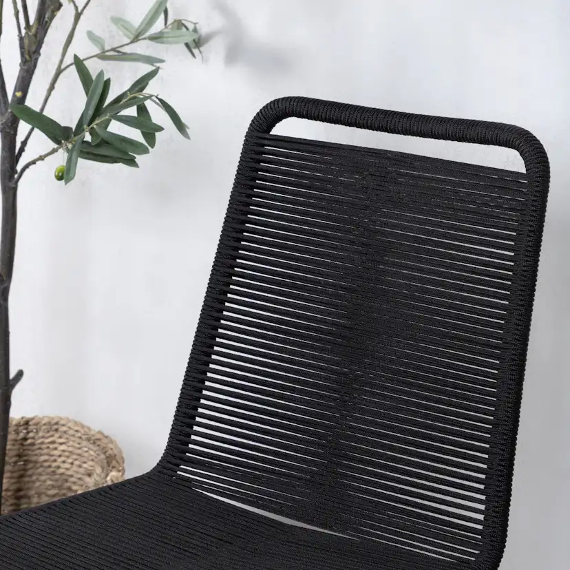 Trädgårdsstol Venture Home Leon Stål/Rep