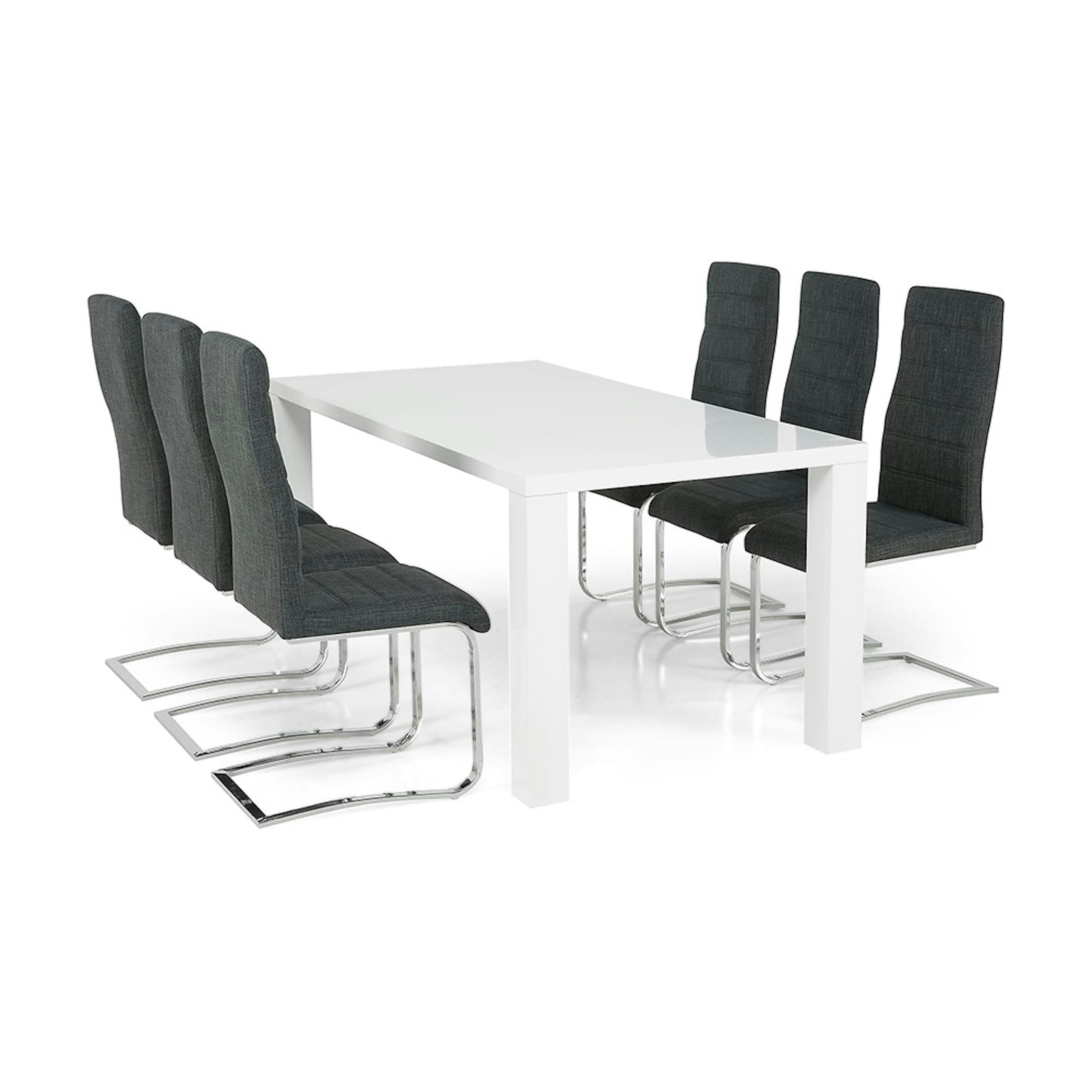 Matgrupp In Living Cibus med 6 Cibus Stolar