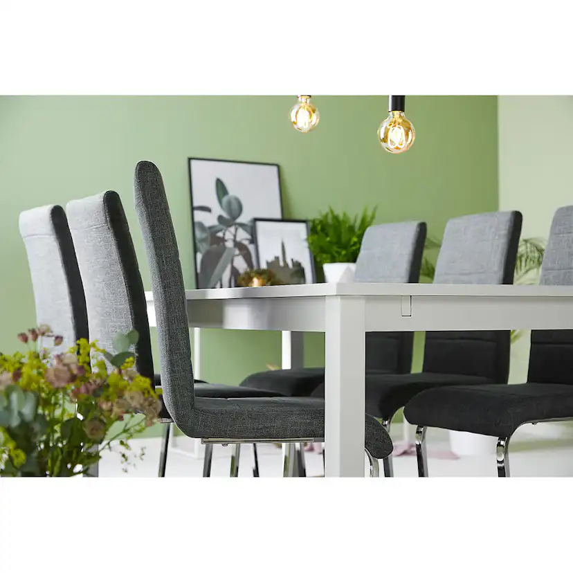 Matgrupp In Living Jasmin med 6 st Cibus Stolar