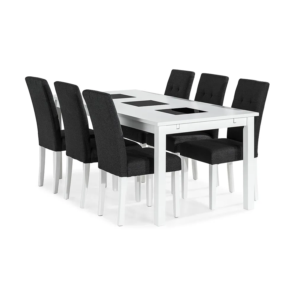 Matgrupp In Living Jasmin med 6 st Viktor Matstol