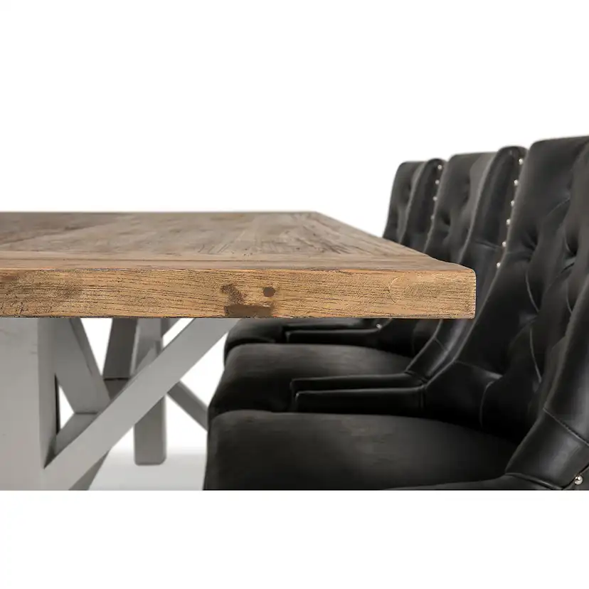 Matgrupp In Living Lyon 200 cm med 6 Tuva Fåtölj