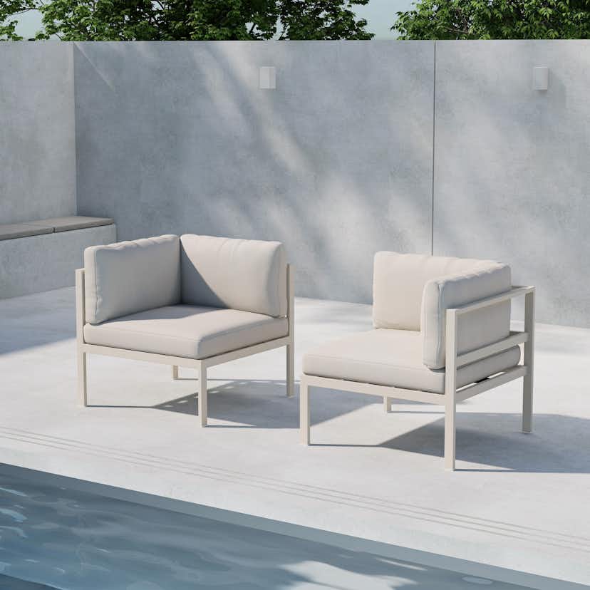 Soffmodul Venture Home Copacabana Hörn Utomhus