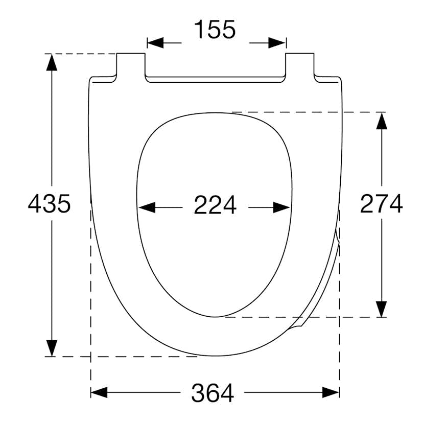 Toalettsits Pressalit Spira Art 940