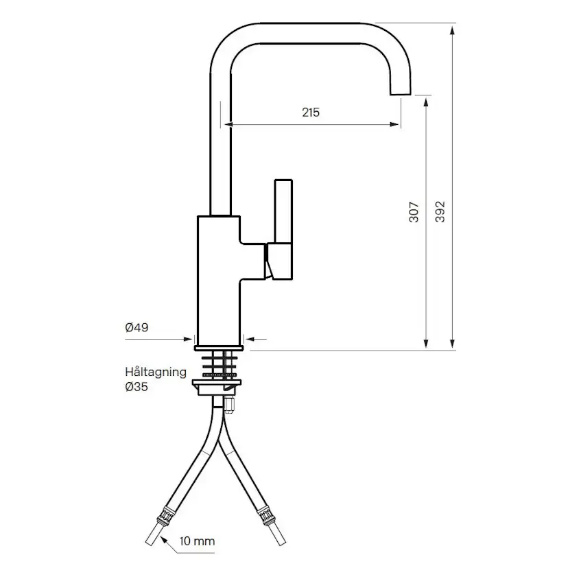 Köksblandare Tapwell Arman ARM980