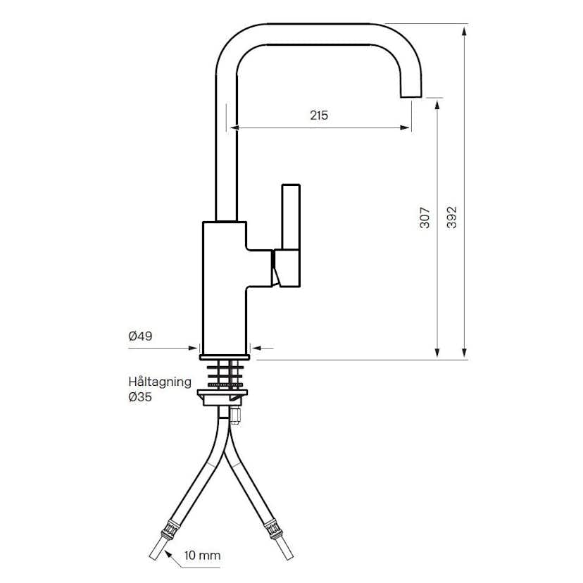Köksblandare Tapwell Arman ARM980