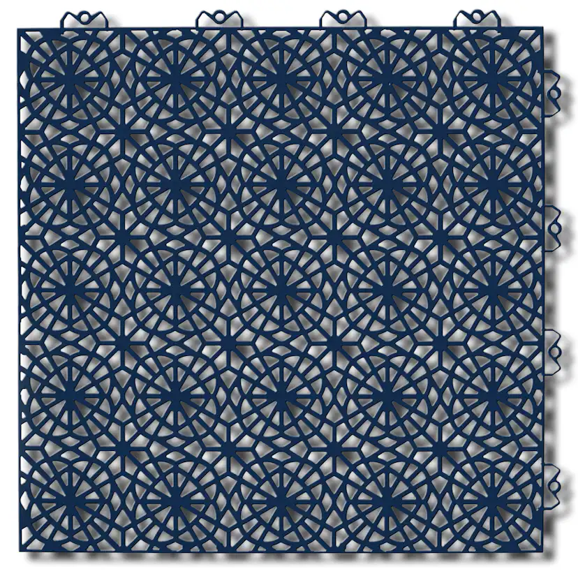 Golvplatta Bergo XL Steel Blue