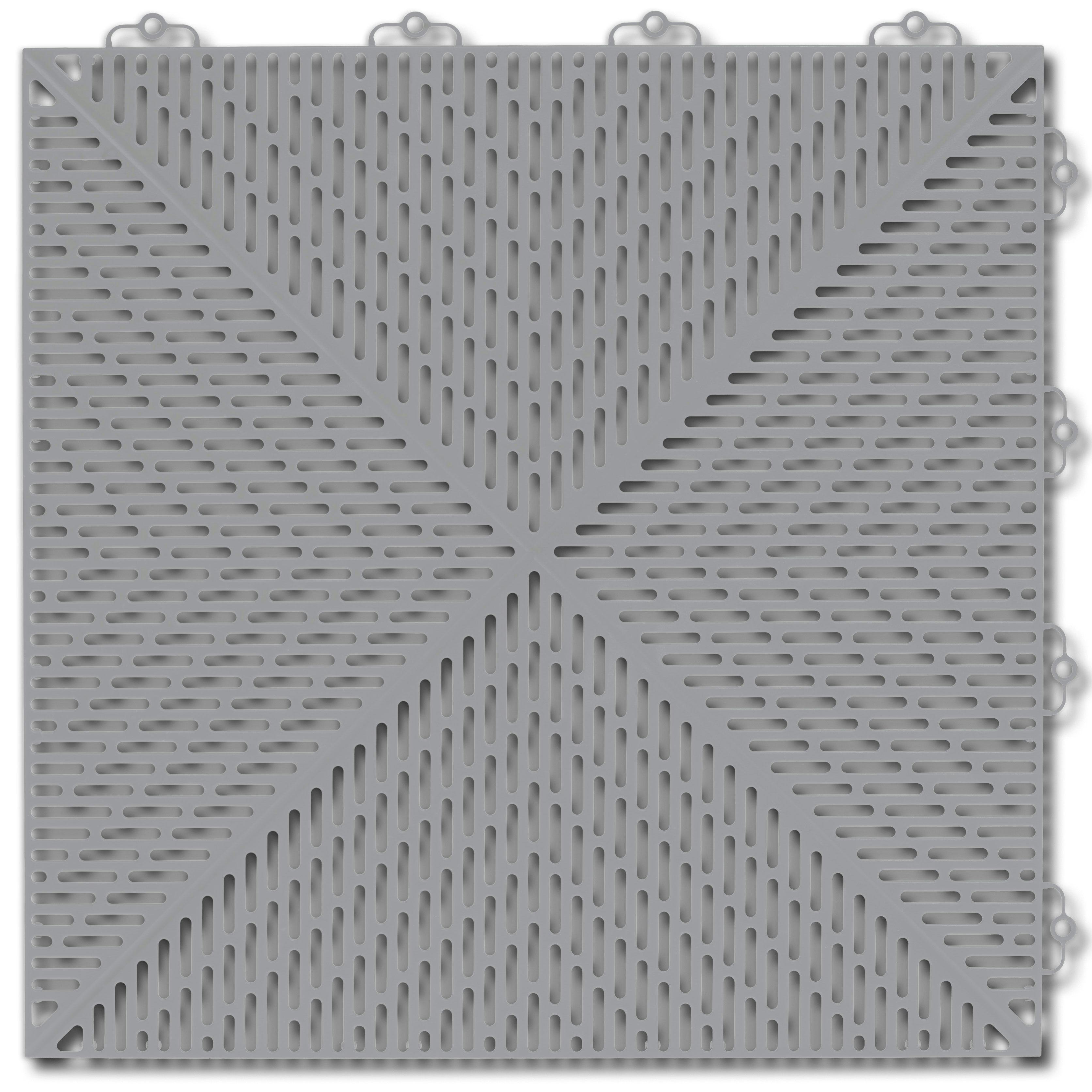 Golvplatta Bergo Unique Stone Grey Golvtrall i Plast