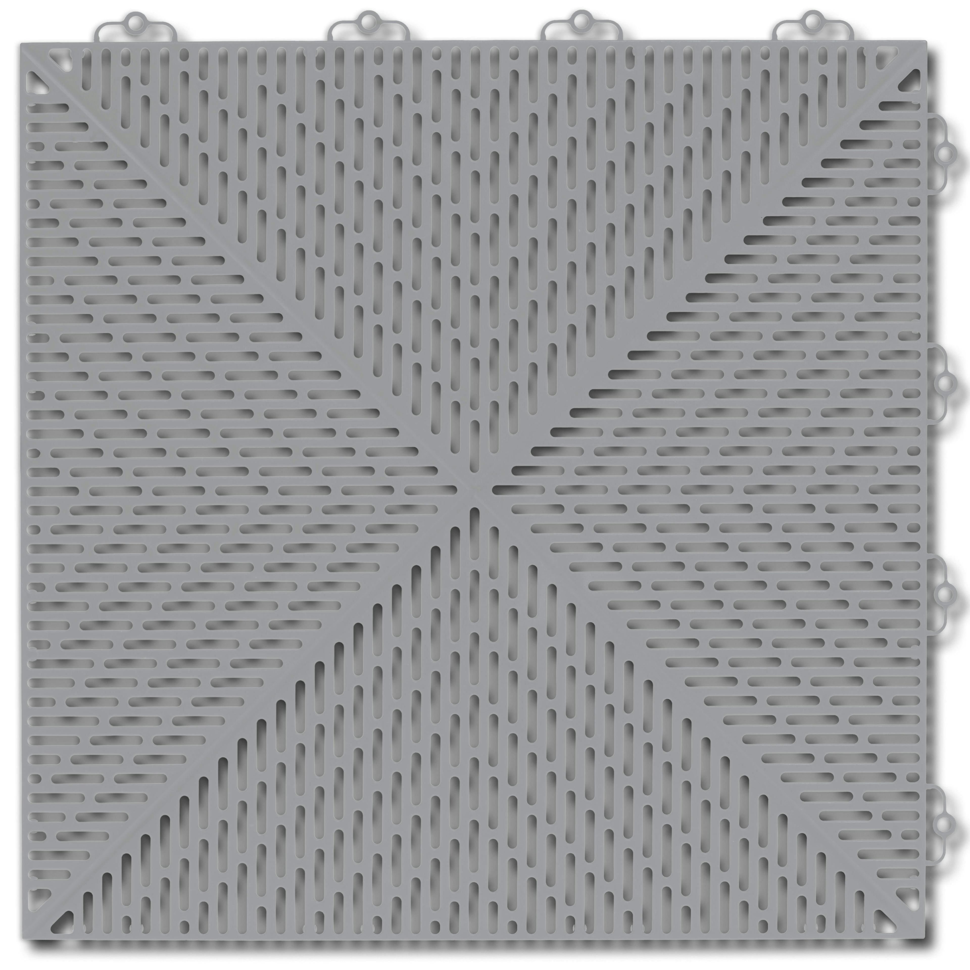 Golvplatta Bergo Unique Stone Grey Golvtrall i Plast