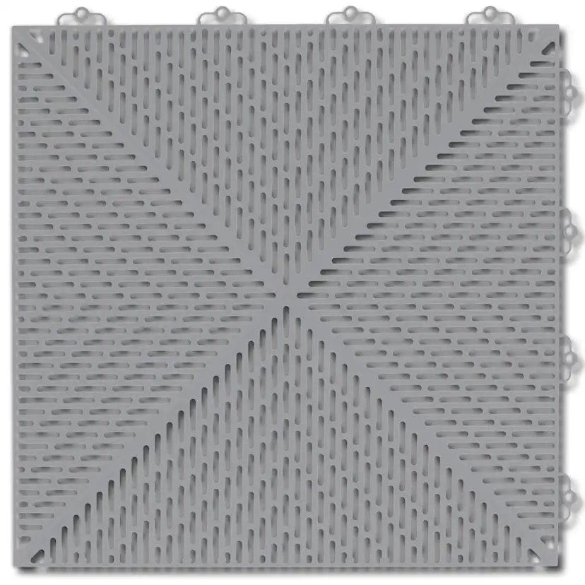 Golvplatta Bergo Unique Stone Grey Golvtrall i Plast