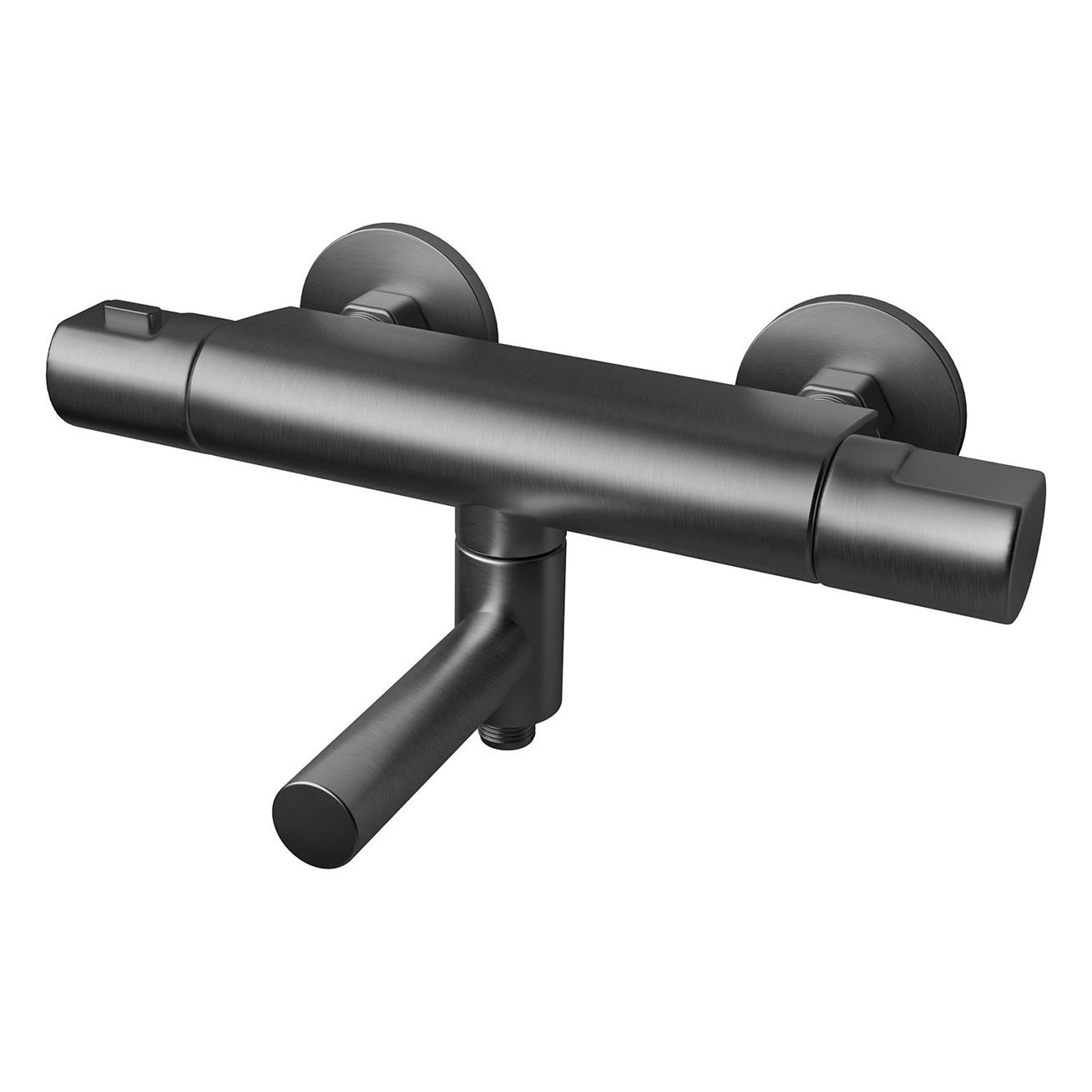 Brushed Black Chrome