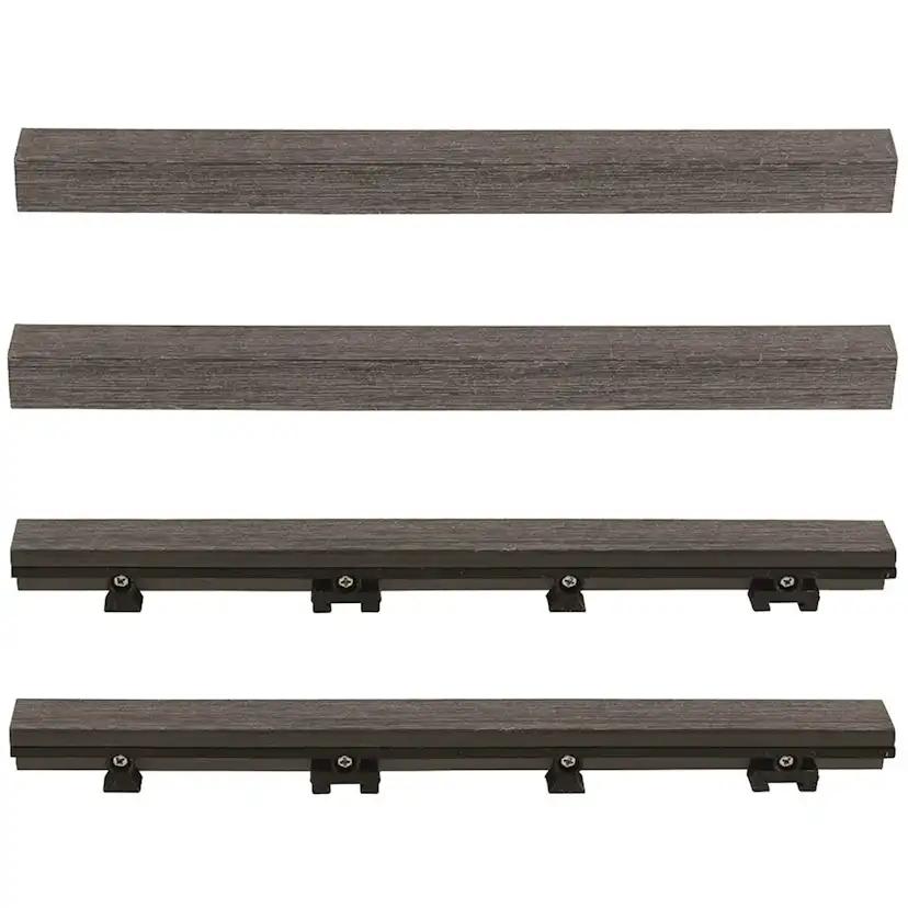 Kantlist Jabo Utvändigt Hörn till Komposittrall 2-Pack