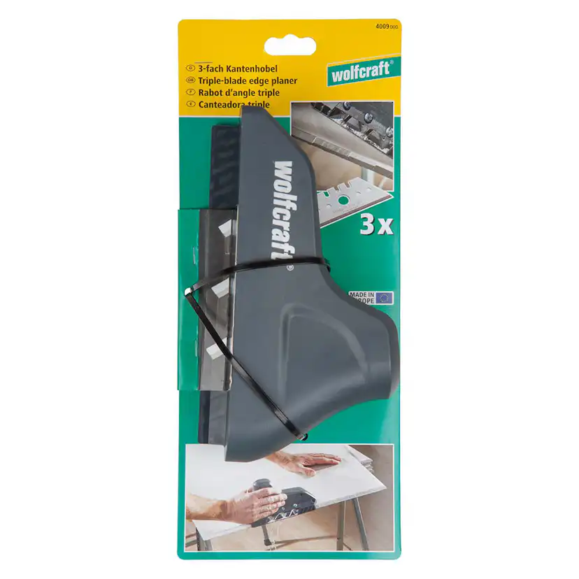 Kanthyvel Wolfcraft Med Tre Skär