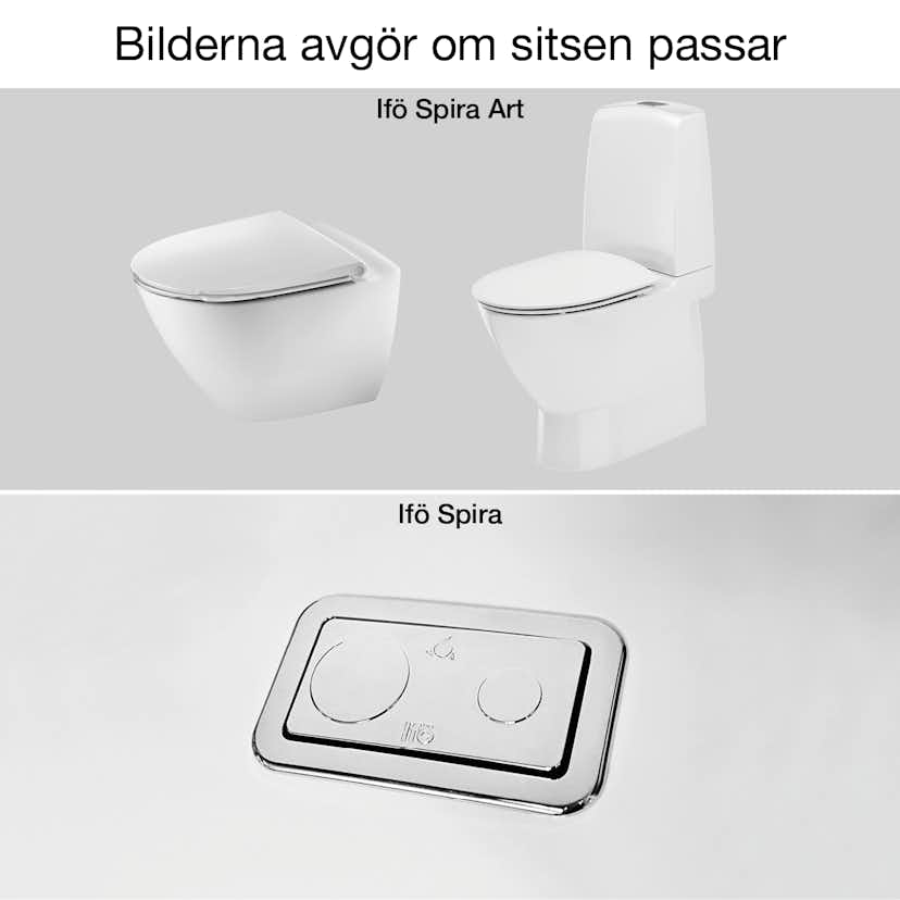 Toalettsits Pressalit Spira 946