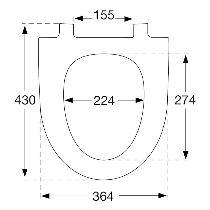 Toalettsits Pressalit Spira 946