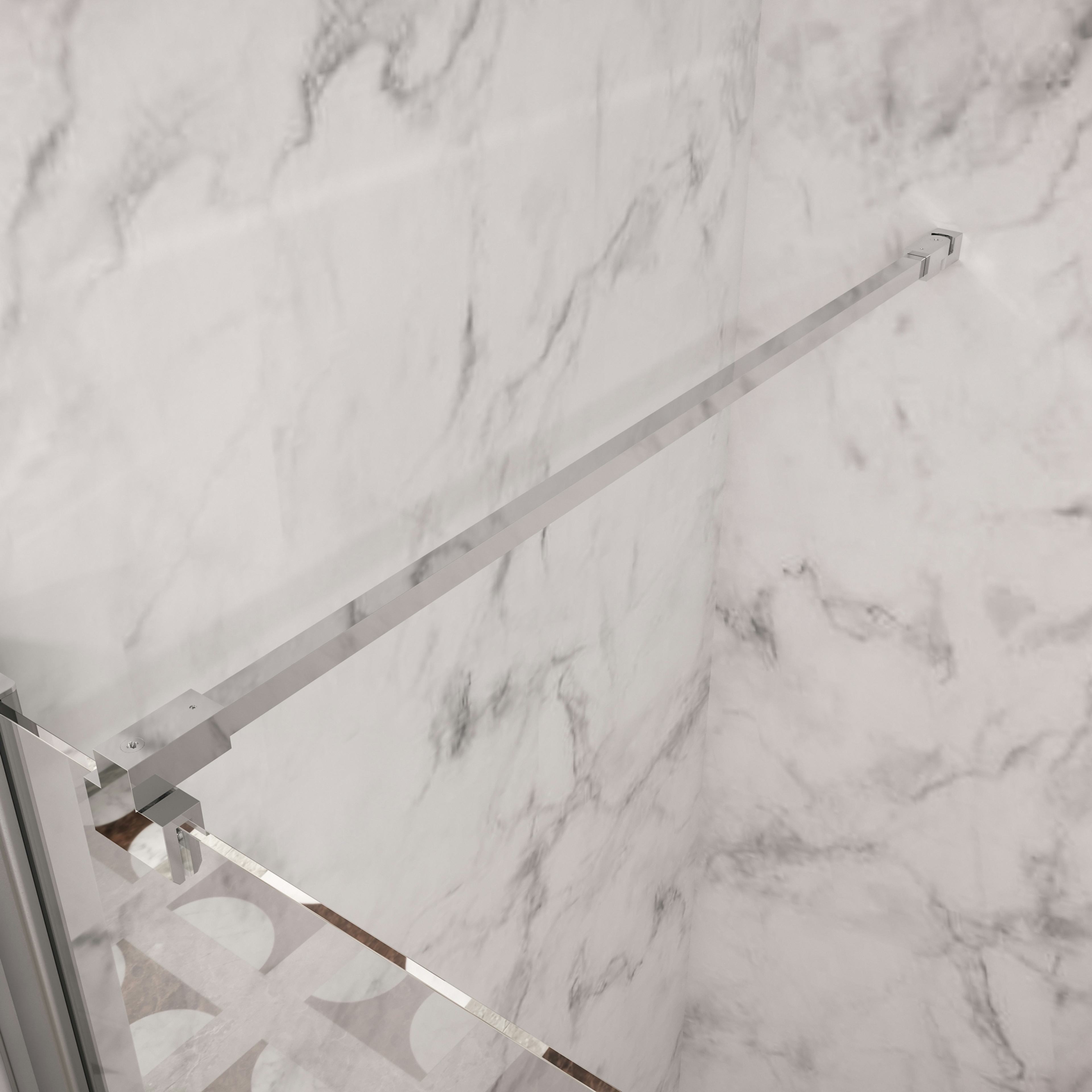 Sidostag Hietakari Lång till Fast Duschvägg 1280 mm