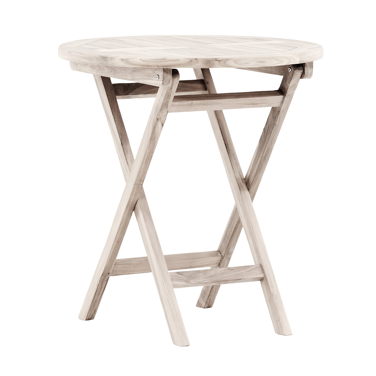 Cafébord Venture Home Kenya Ø70 Vittvättad