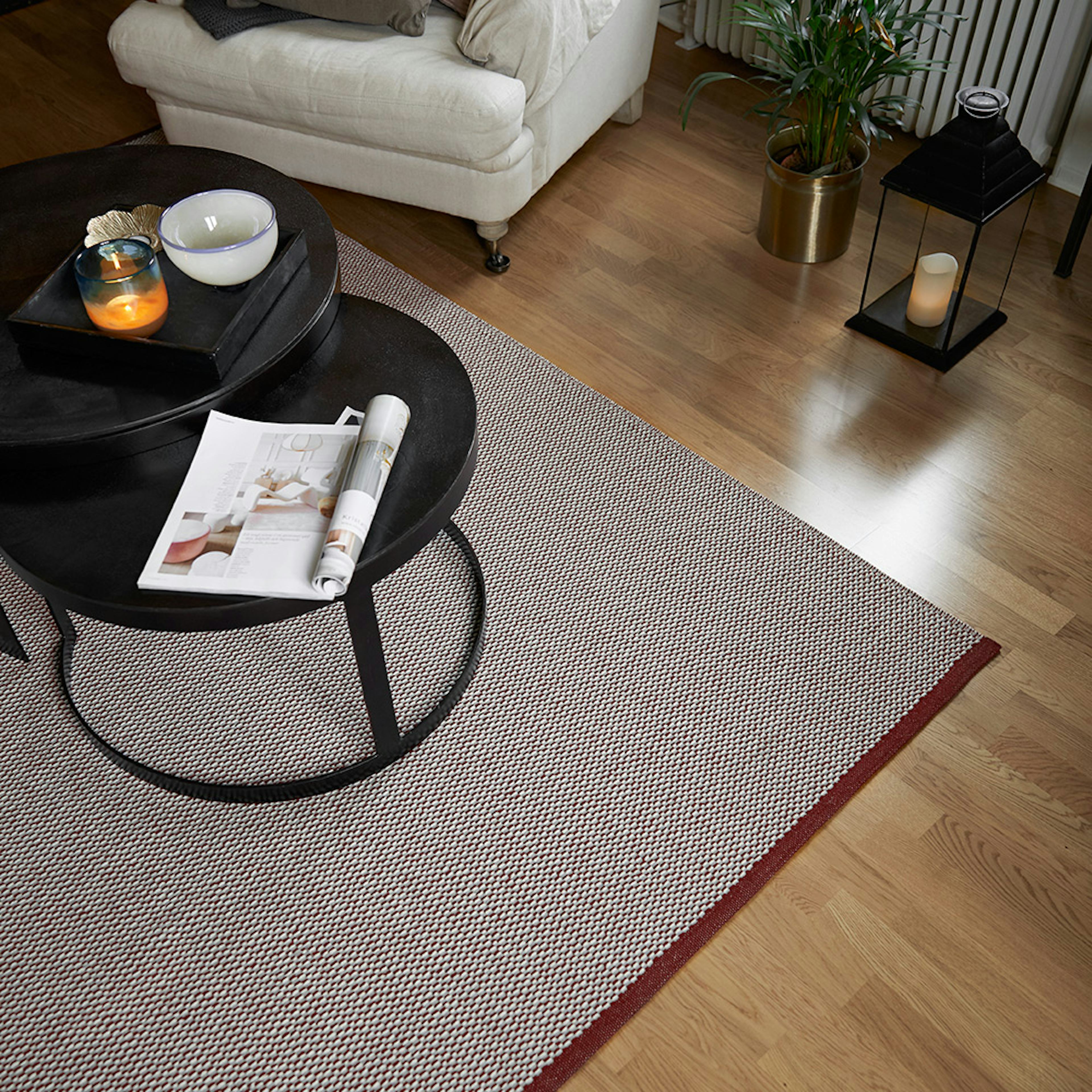 Flatvävd Matta Horredsmattan Orust Ull