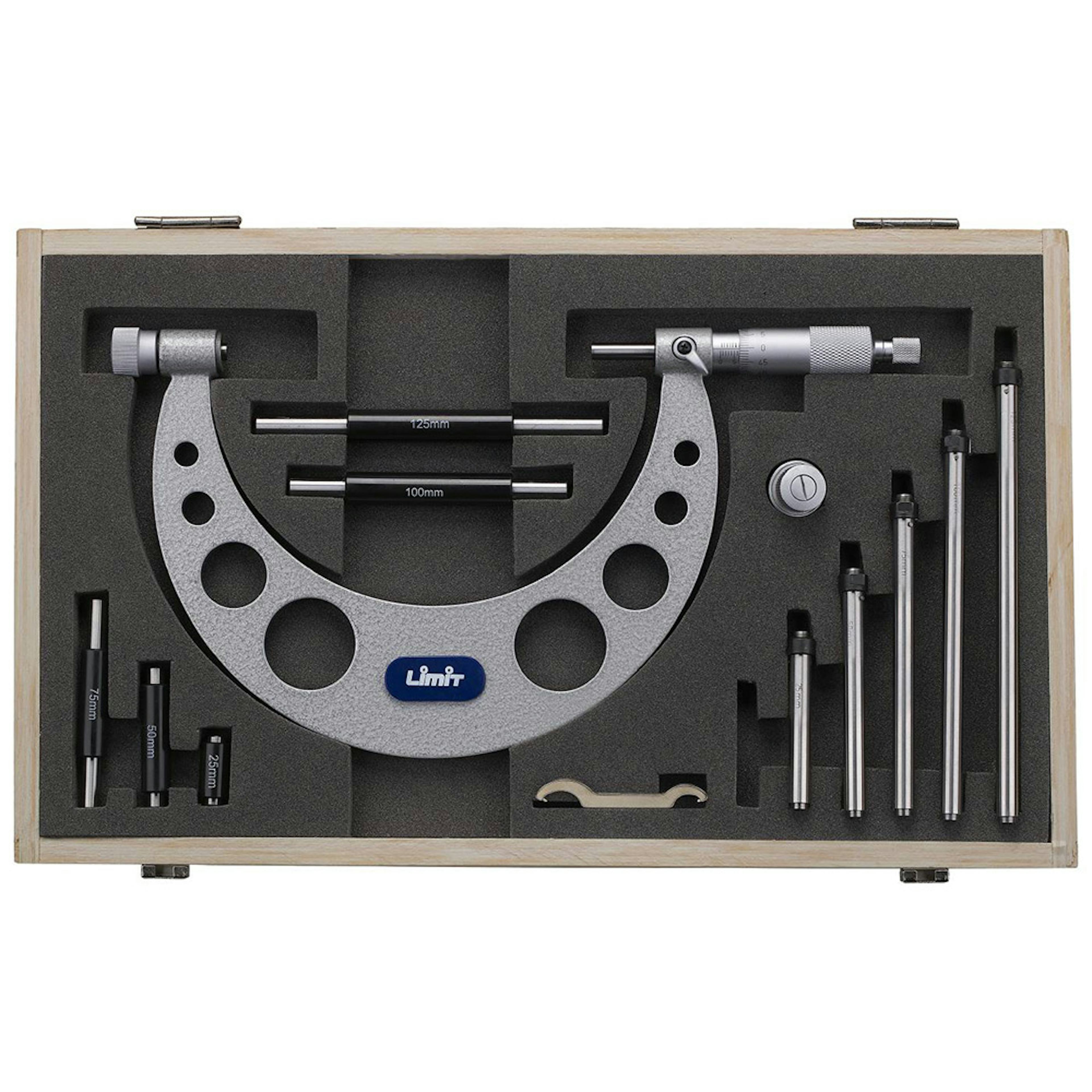 Mikrometer Limit Med Insatskolvar 0-150, 150-300 mm