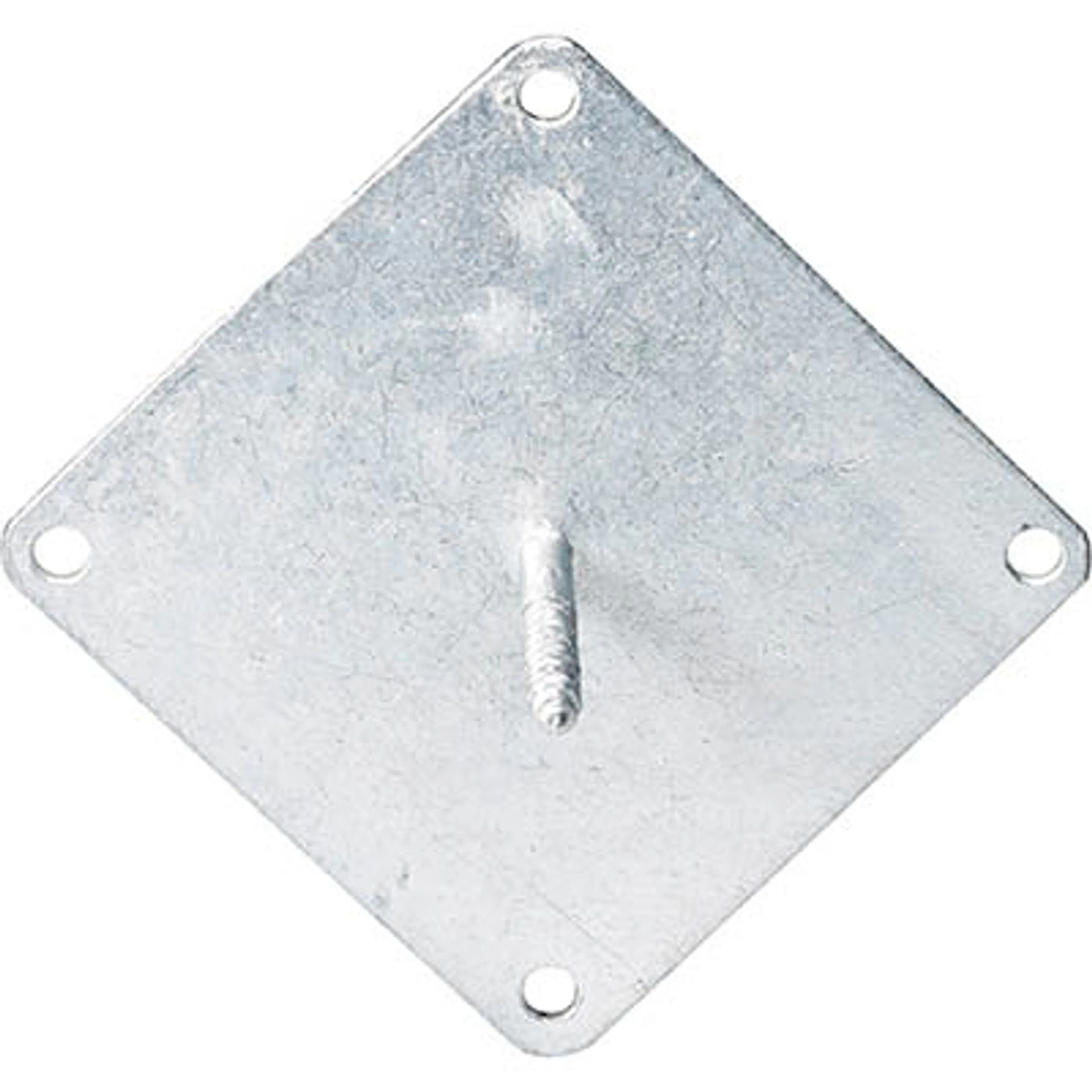 Fästplatta Jabo Fransk Skruv till Stolpar