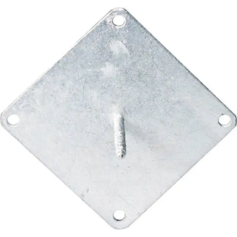 Fästplatta Jabo Fransk Skruv till Stolpar