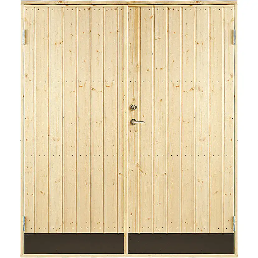 Dubbeldörr Jabo 10° Rak 15,3x19