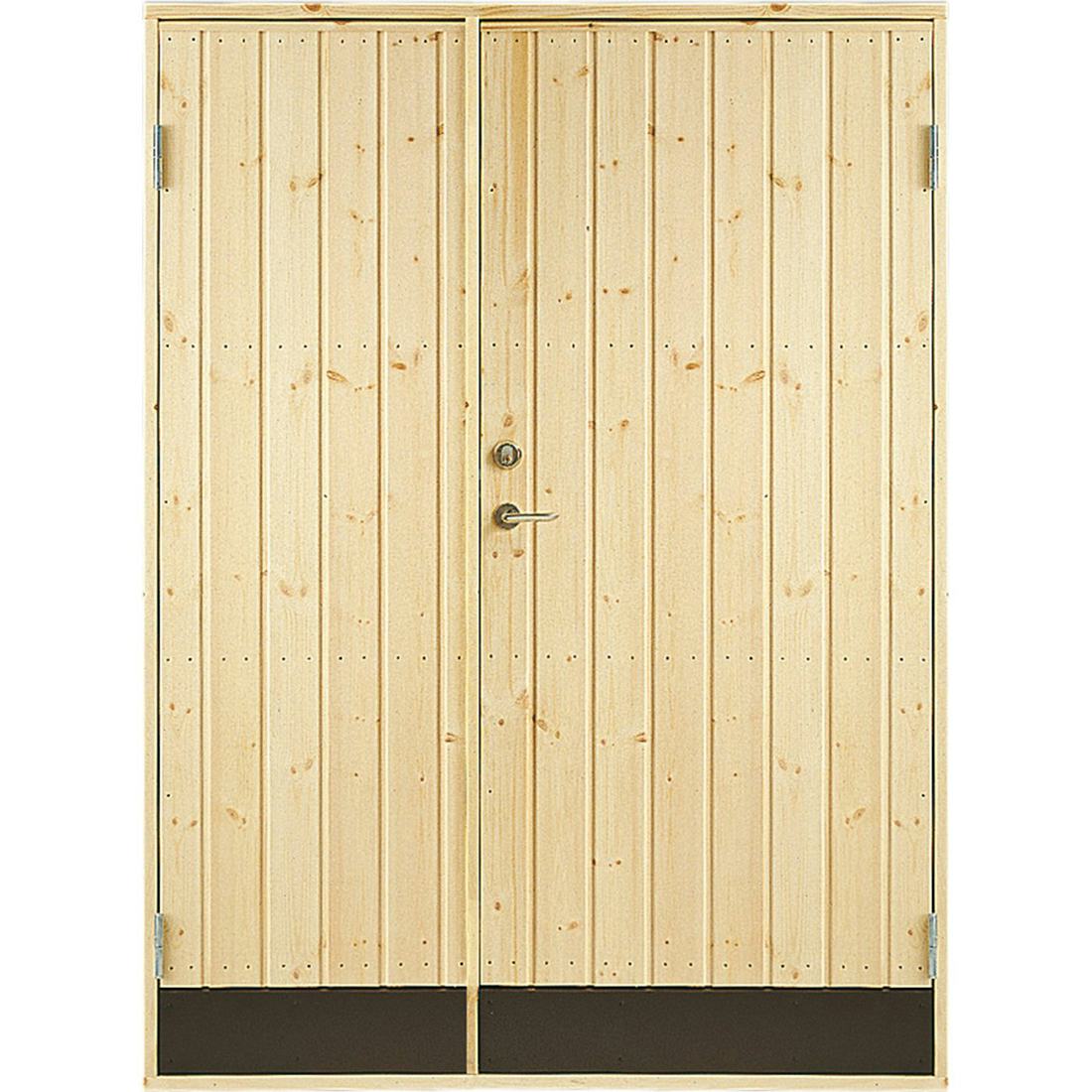 Dubbeldörr Jabo 10° Rak 13x19