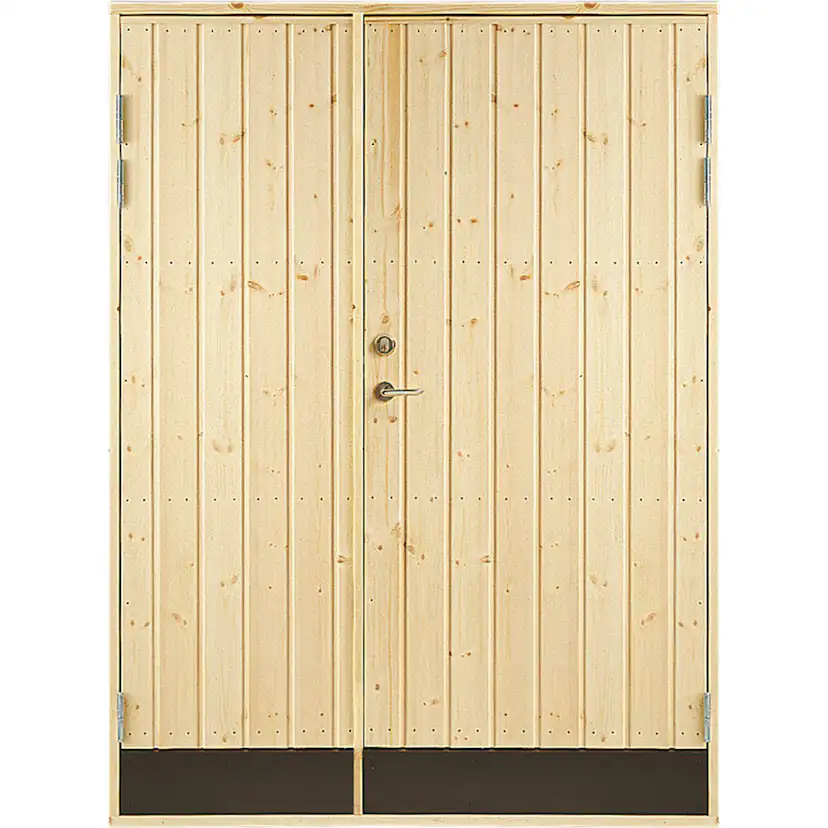 Dubbeldörr Jabo 18° Rak 15,3x19