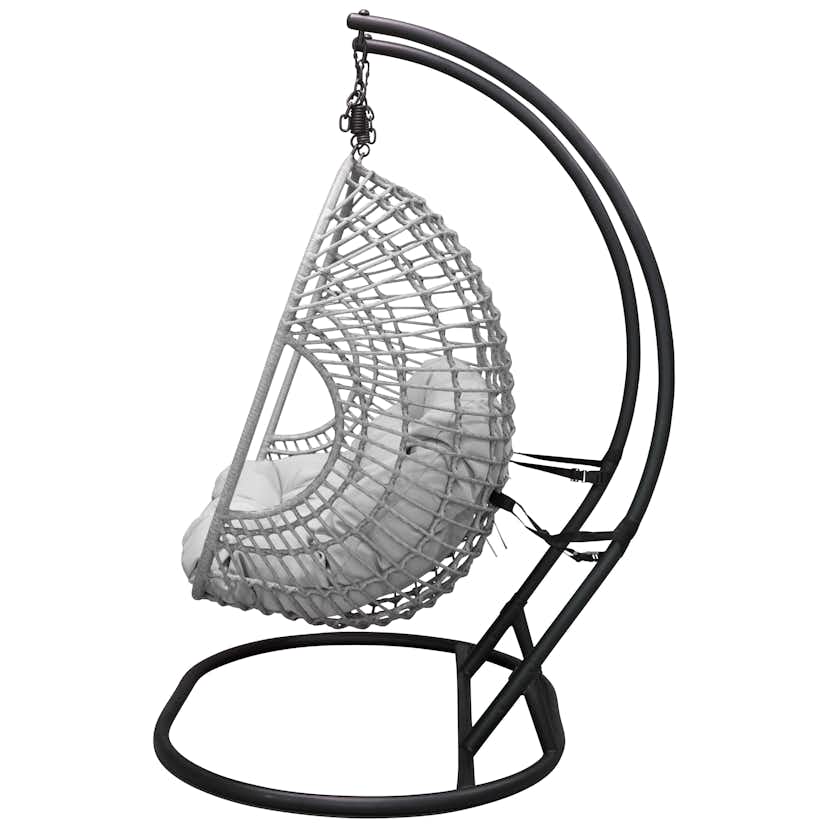 Hängstol Venture Home Viga Dubbel med 2 Sittplatser & Svart Stativ för Trädgård