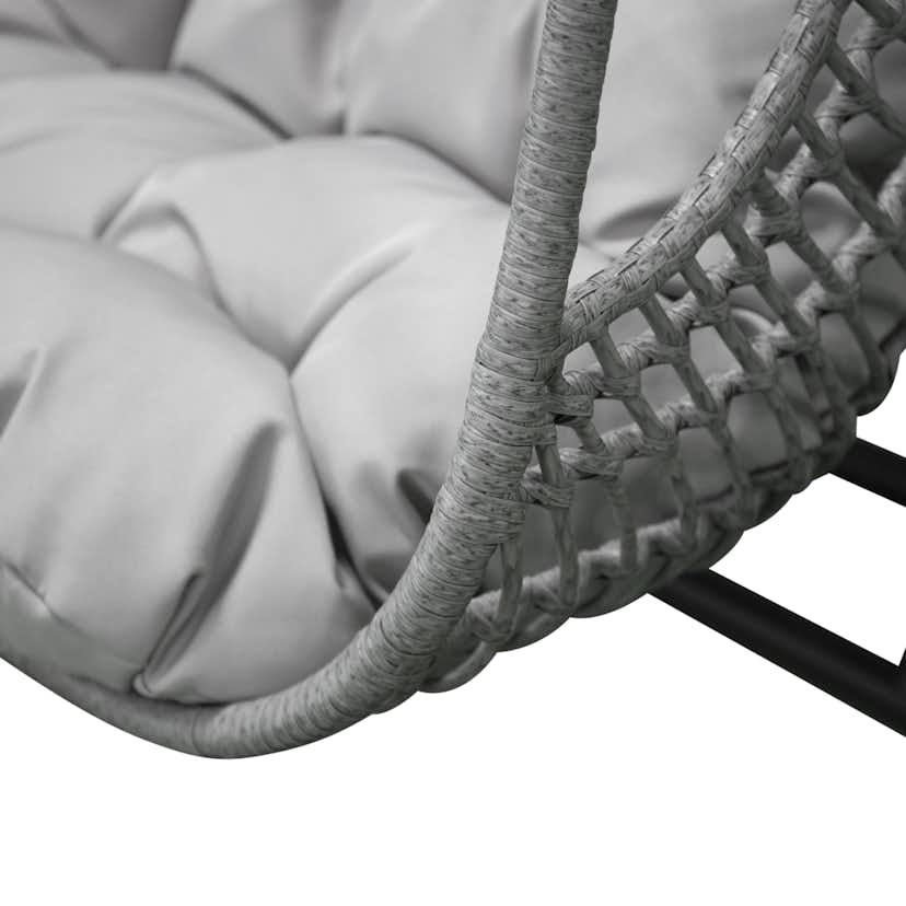 Hängstol Venture Home Viga Dubbel med 2 Sittplatser & Svart Stativ för Trädgård