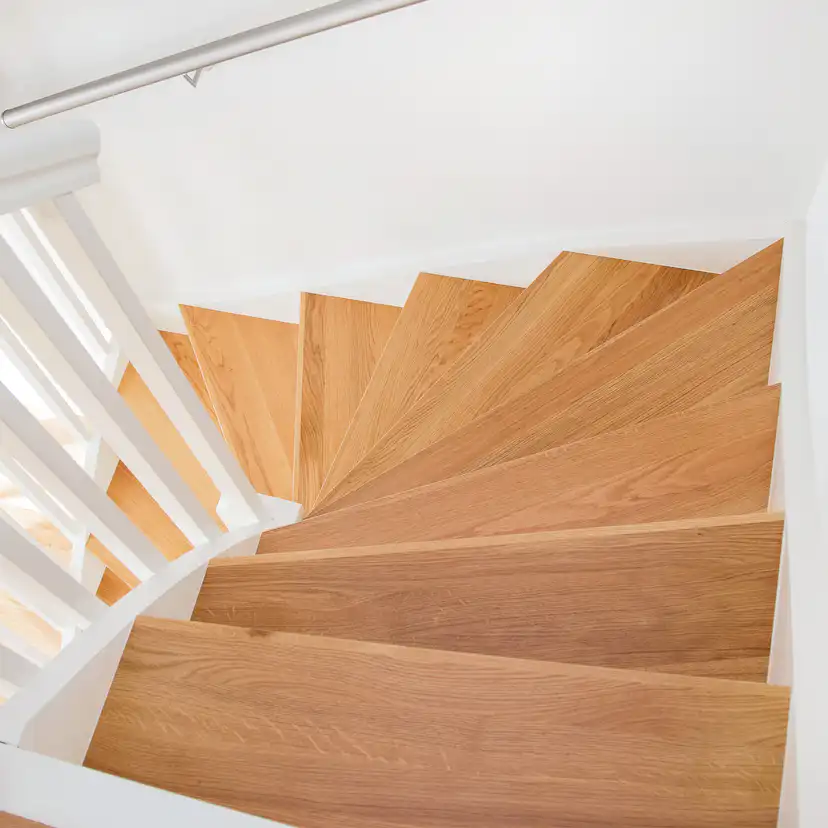 Trapprenovering Lundbergs Premium Obehandlad Ek Enkelsteg