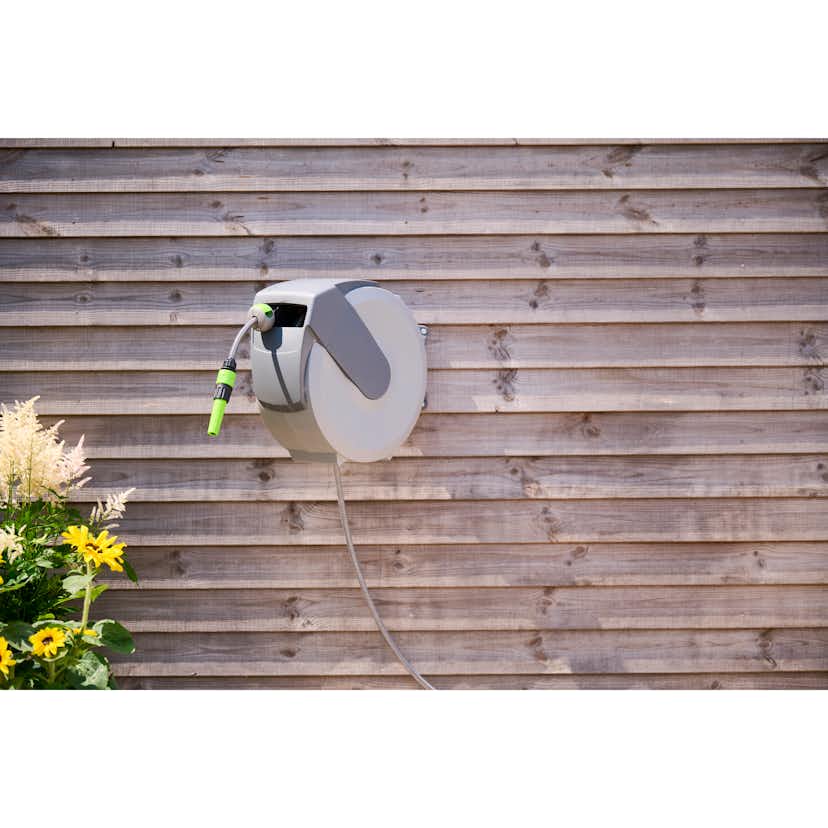 Slangvinda Grouw Väggmonterad 30M Optimal Vattenslangvinda