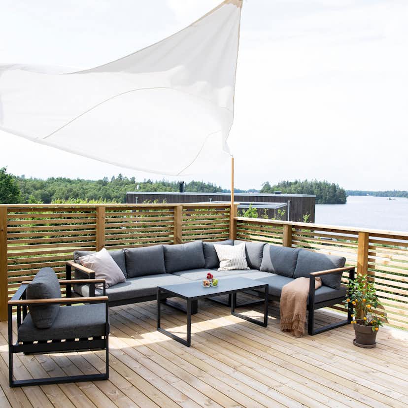 Hörnsoffa Venture Home Texas Utomhus