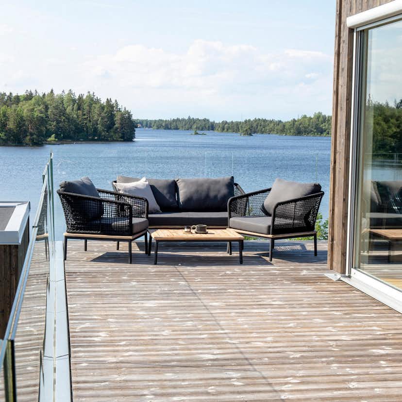 Loungegrupp Venture Home Andorra Soffgrupp med 4 Sittplatser